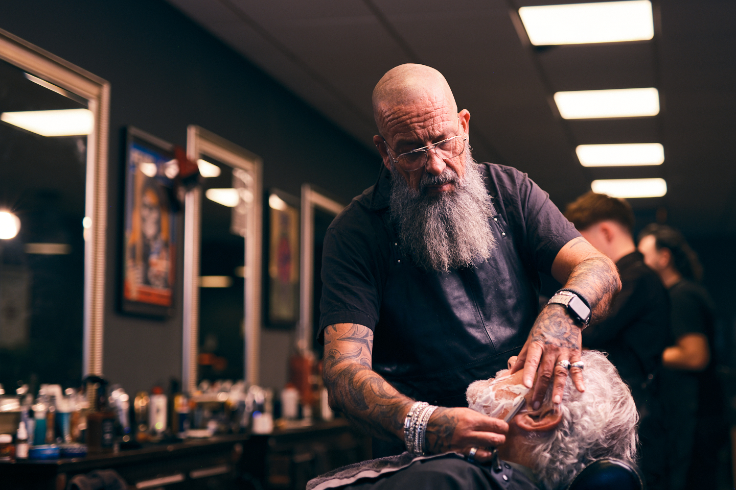 Kapsel en barbershop werk 1 bij Ro's Barbershop Voorhout