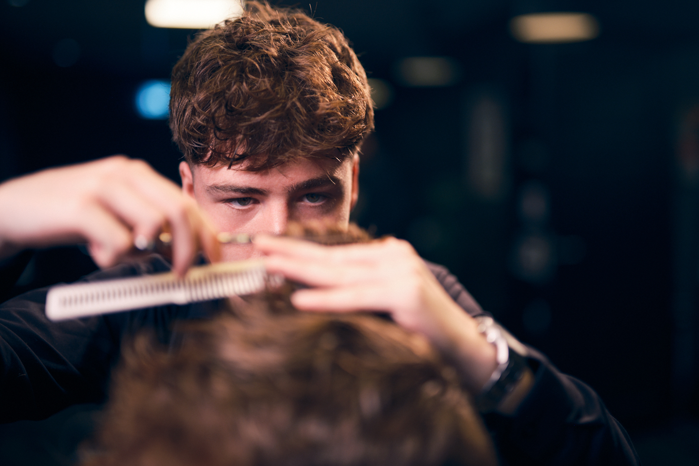 Kapsel en barbershop werk 2 bij Ro's Barbershop Voorhout